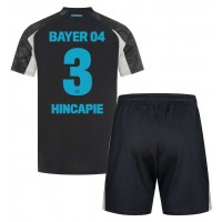 Bayer Leverkusen Piero Hincapie #3 3rd trikot Kinder 2024-25 Kurzarm (+ Kurze Hosen)